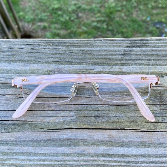 Ralph Lauren antique pink shell glasses frames RL5065 49[]16 135 - Picture 10 of 12